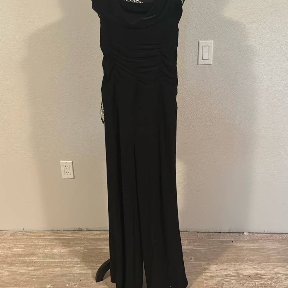 Black one piece jumpsuit